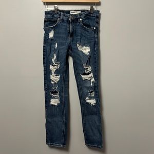 Garage Distressed Denim Jeans Size 0
